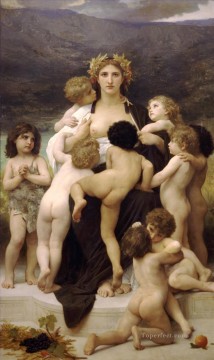 Alma Parens William Adolphe Bouguereau desnuda Pinturas al óleo